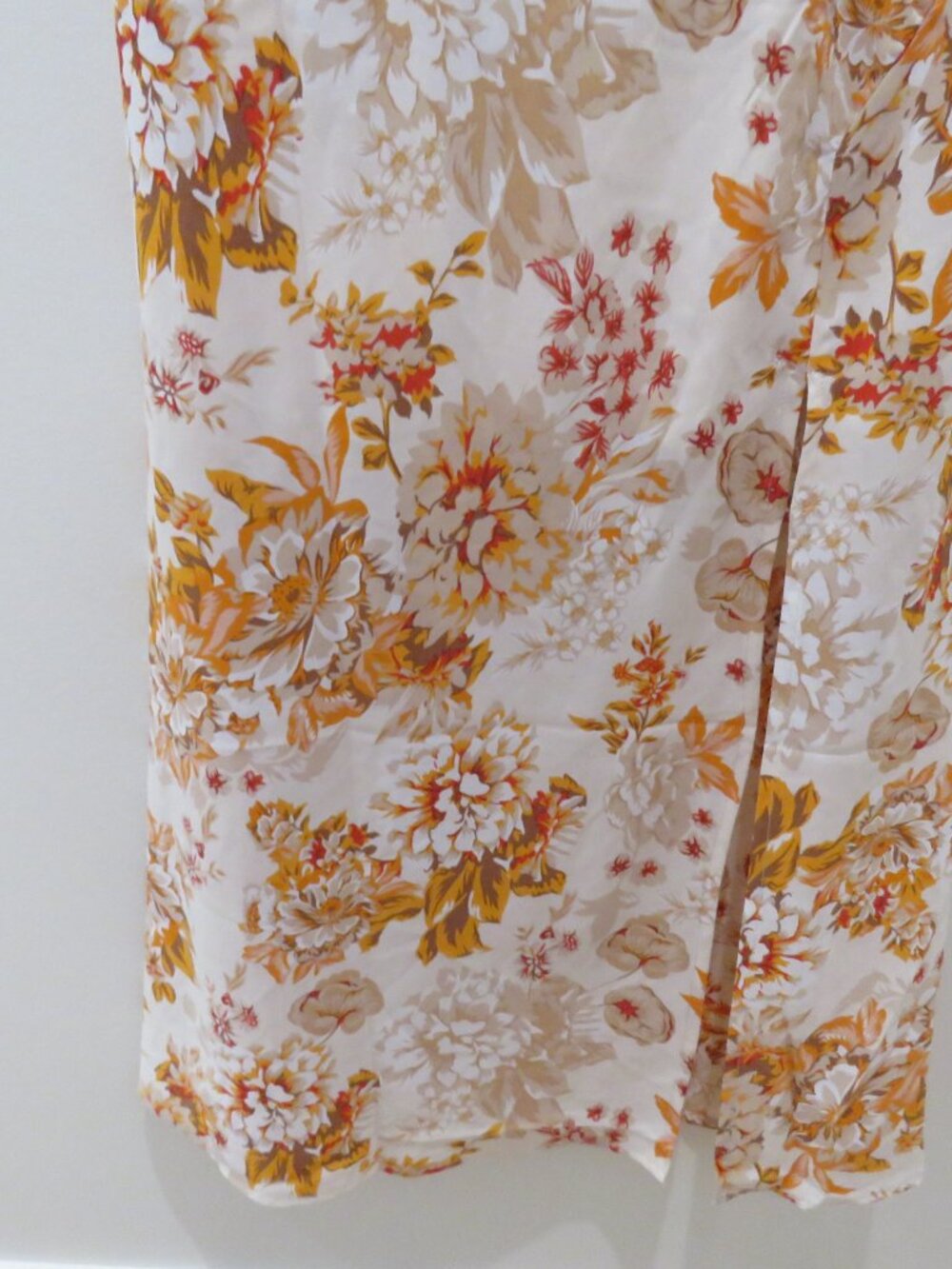 PETAL & PUP Yelena Floral Cowl Neck Maxi Slip Dress Size US 2 Wedding Cocktail - Picture 8 of 13